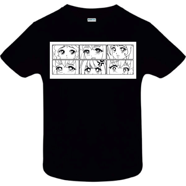 Tricou copil - Privire Manga