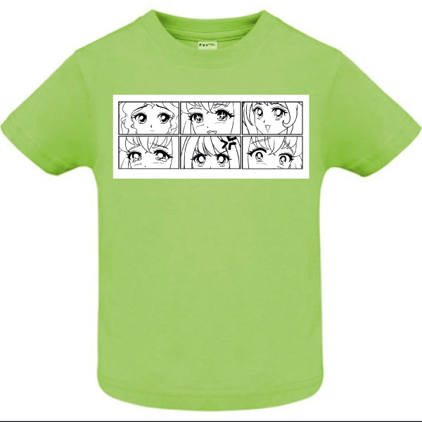 Tricou copil - Privire Manga
