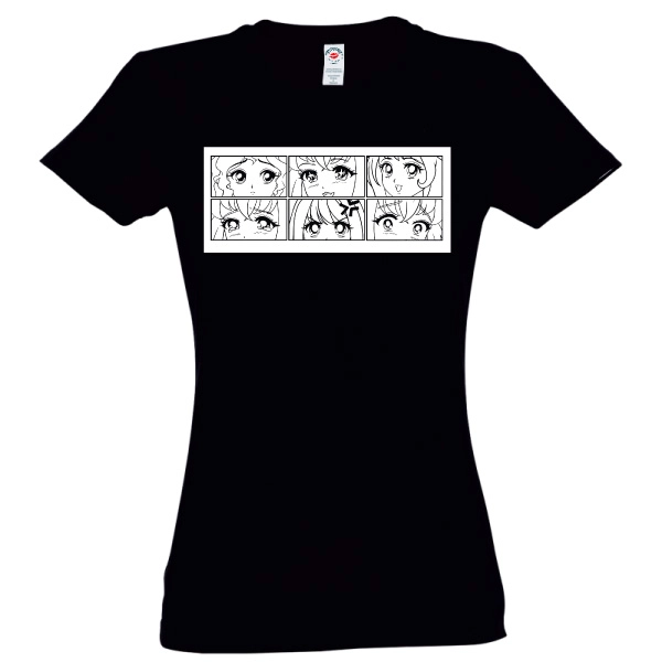 Tricou damă - Privire Manga