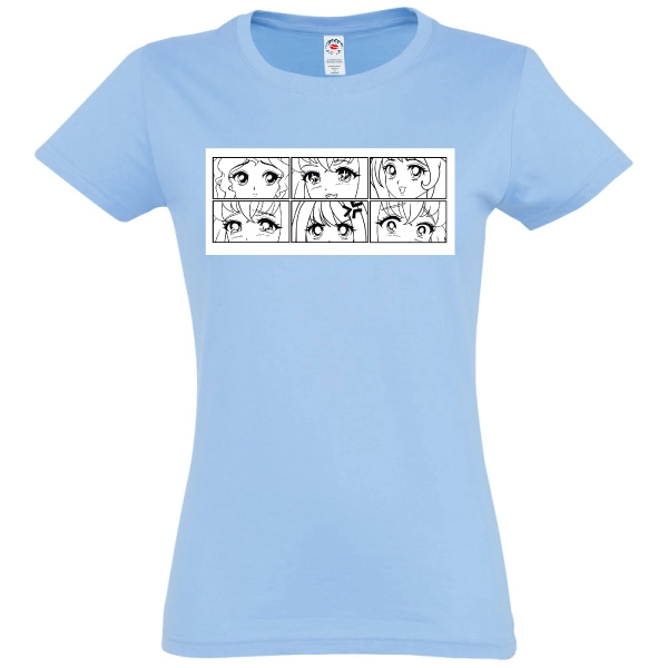 Tricou damă - Privire Manga