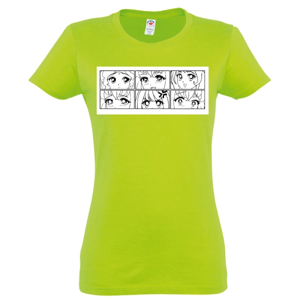 Tricou damă - Privire Manga