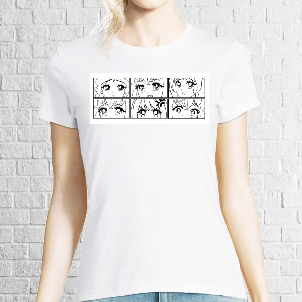 Tricou damă - Privire Manga