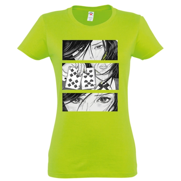 Tricou damă - Manga Gambler Tricou damă - Manga Gambler