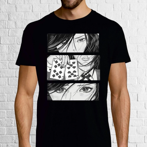 Tricou bărbat - Manga Gambler