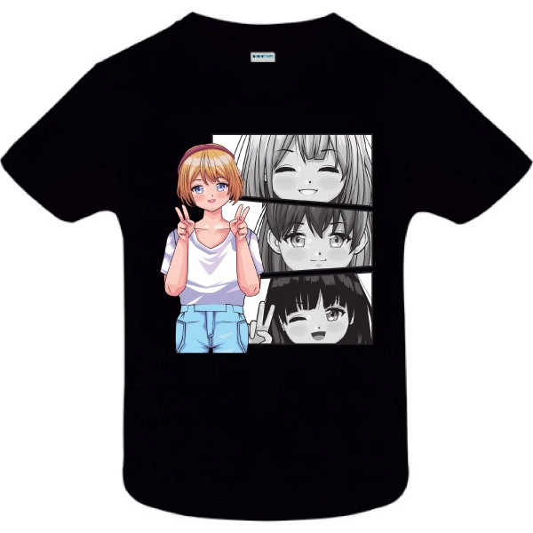 Tricou copil - Manga Girl
