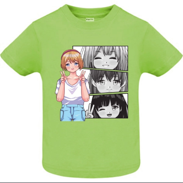 Tricou copil - Manga Girl