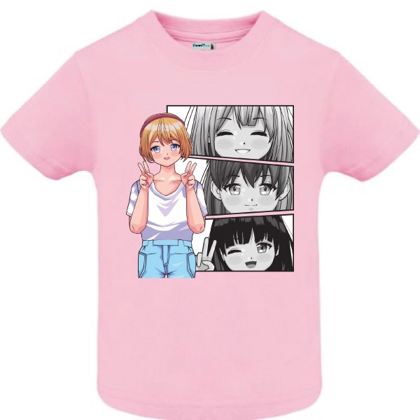 Tricou copil - Manga Girl