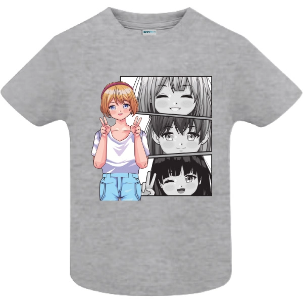 Tricou copil - Manga Girl
