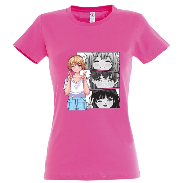 Tricou damă - Manga Girl