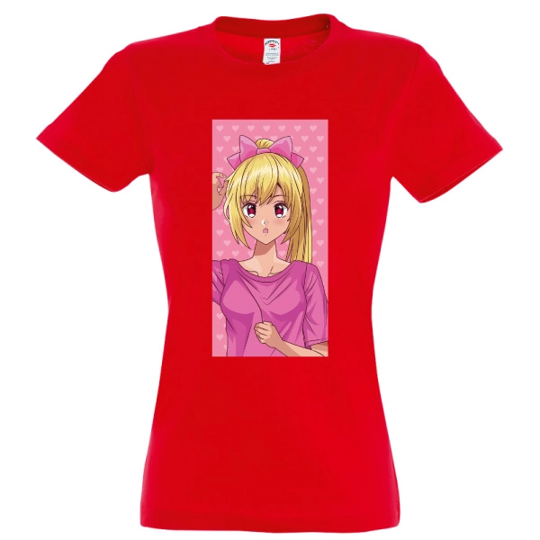 Tricou damă - Fata Manga Tricou damă - Fata Manga