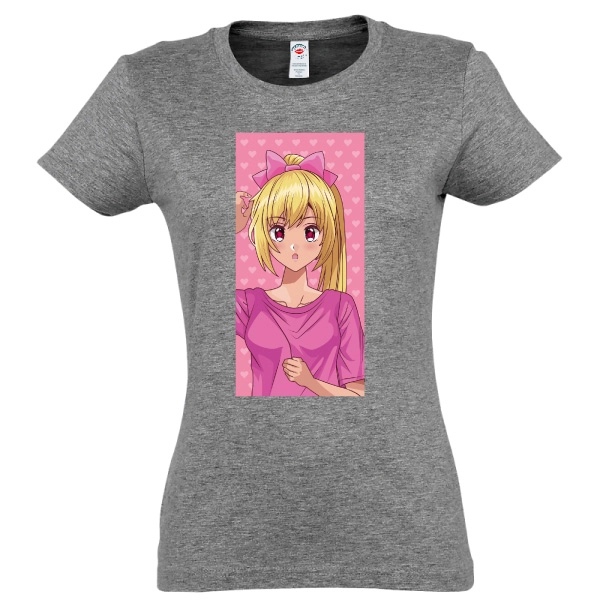 Tricou damă - Fata Manga Tricou damă - Fata Manga
