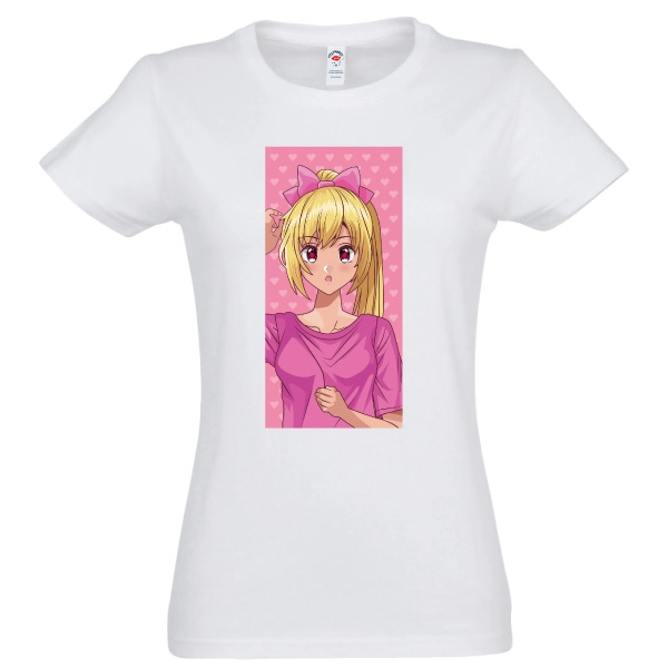 Tricou damă - Fata Manga Tricou damă - Fata Manga