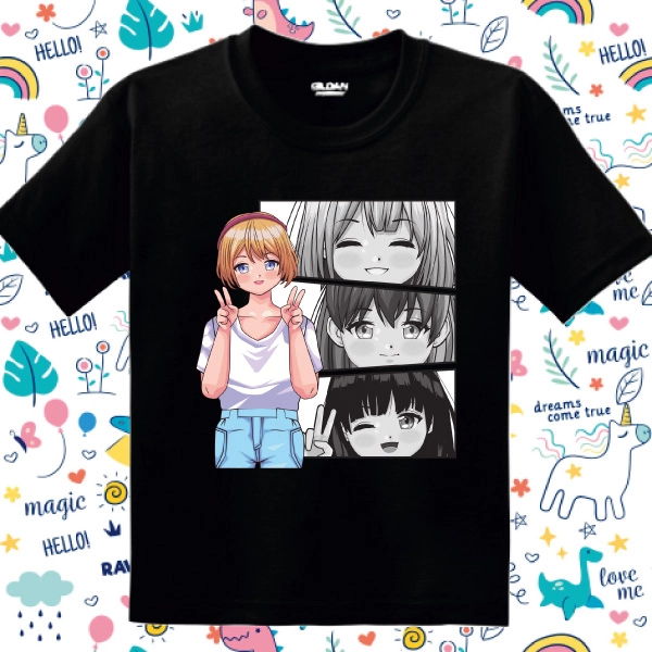 Tricou copil - Manga Girl