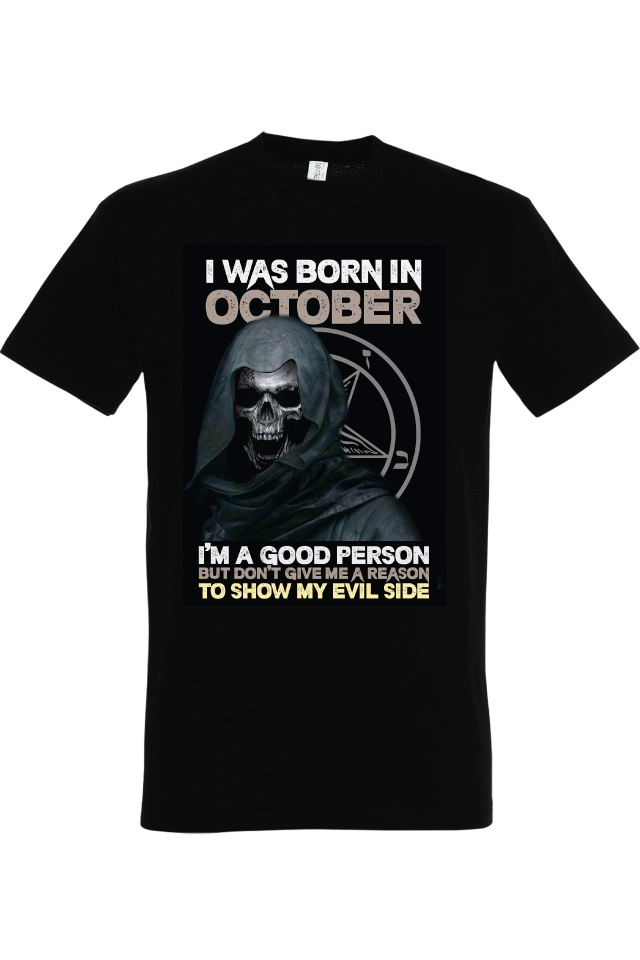 Tricou bărbat - Born in October