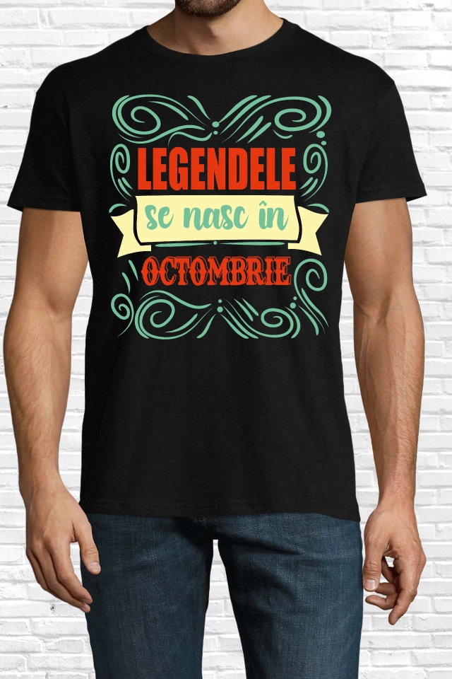 Tricou bărbat - Legende de Octombrie