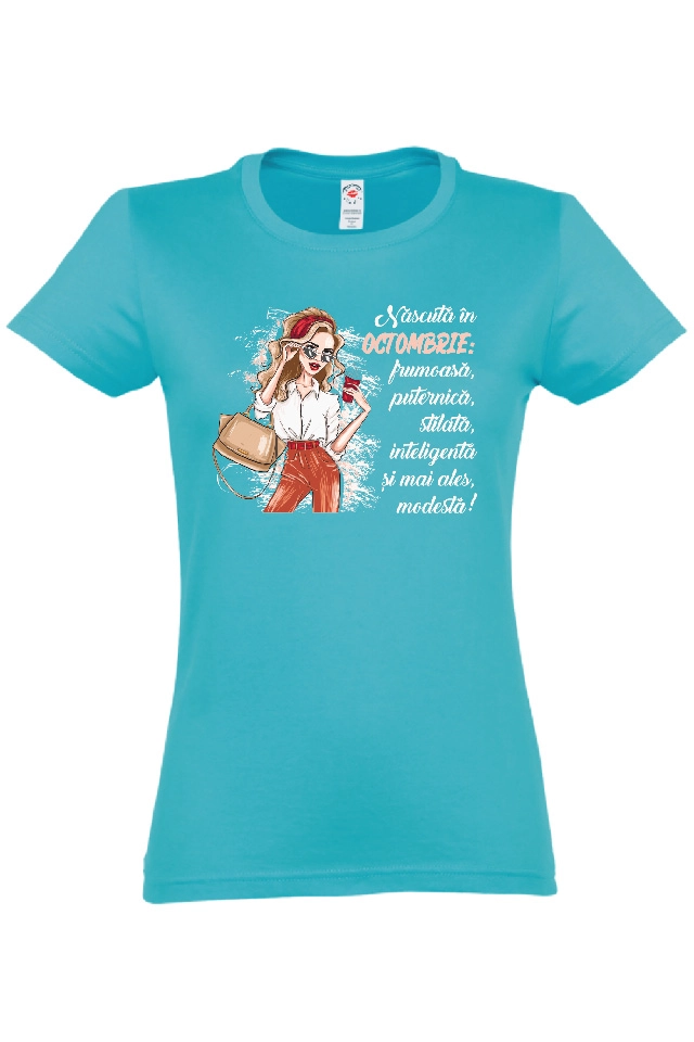 Tricou damă - Modesta de Octombrie