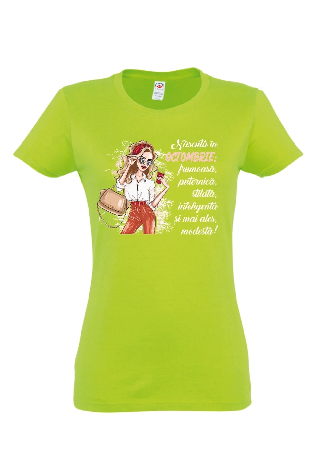 Tricou damă - Modesta de Octombrie