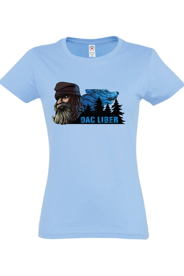 Tricou damă - Lup în Apus