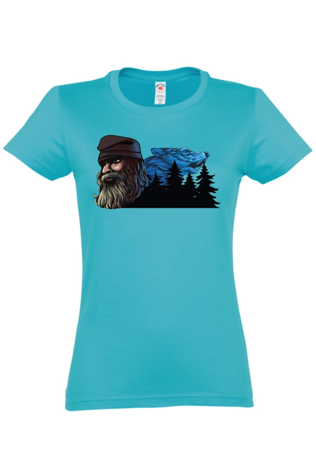 Tricou damă - Dac cu lup