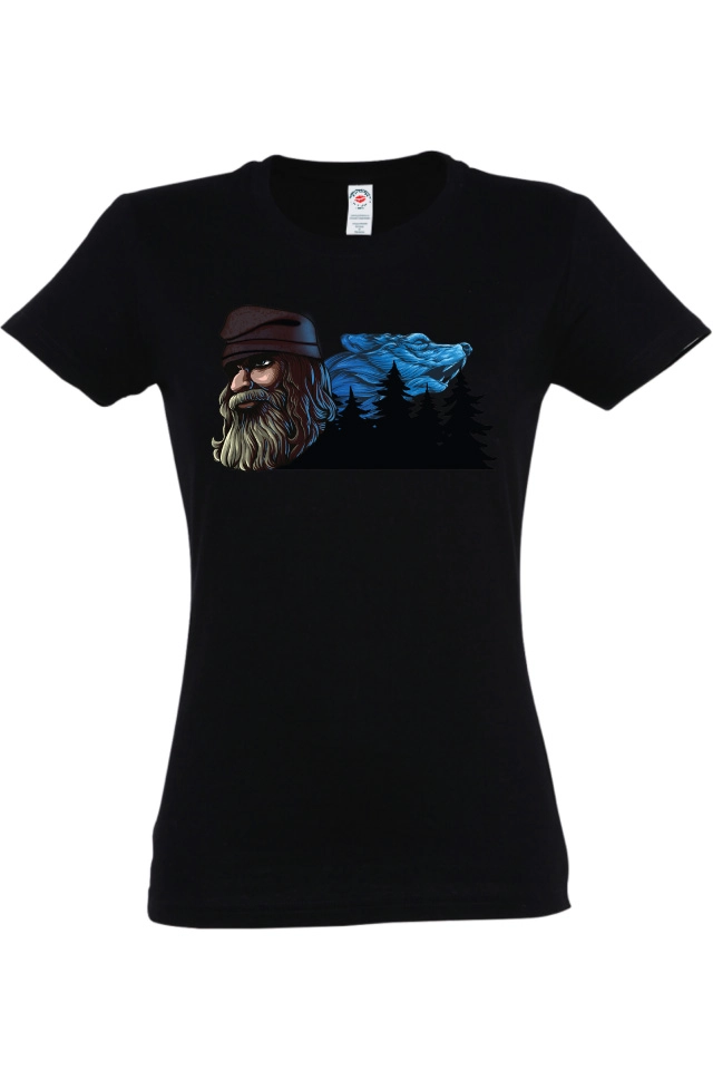 Tricou damă - Dac cu lup