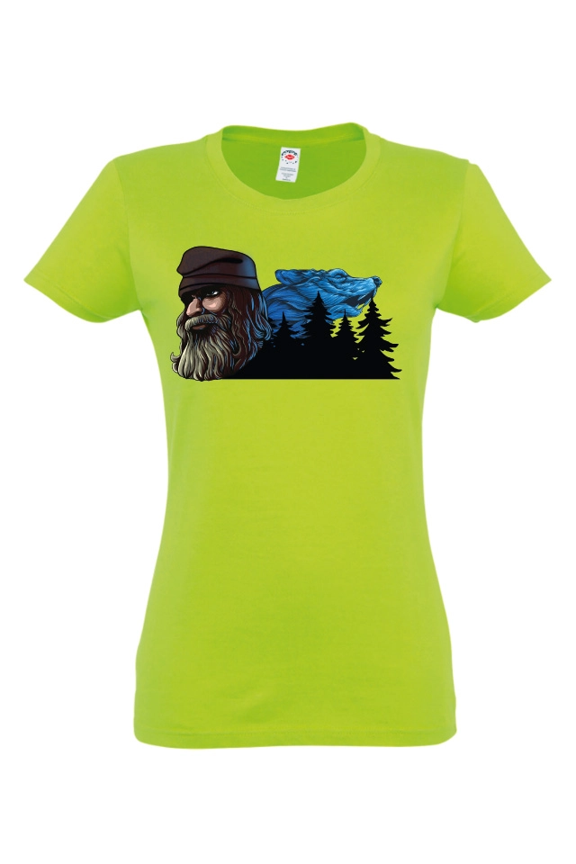 Tricou damă - Dac cu lup