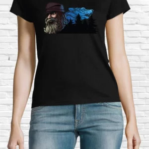 Tricou damă - Dac cu lup