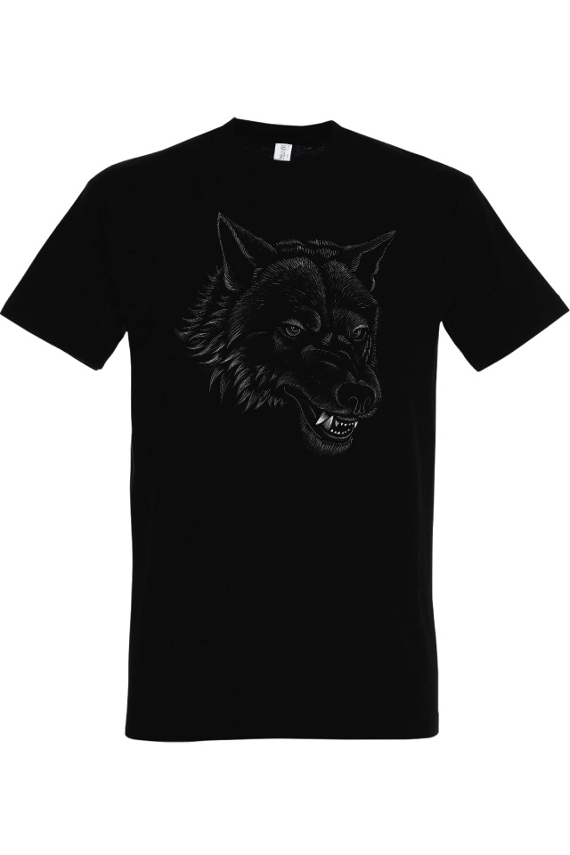 Tricou bărbat - Lup Negru