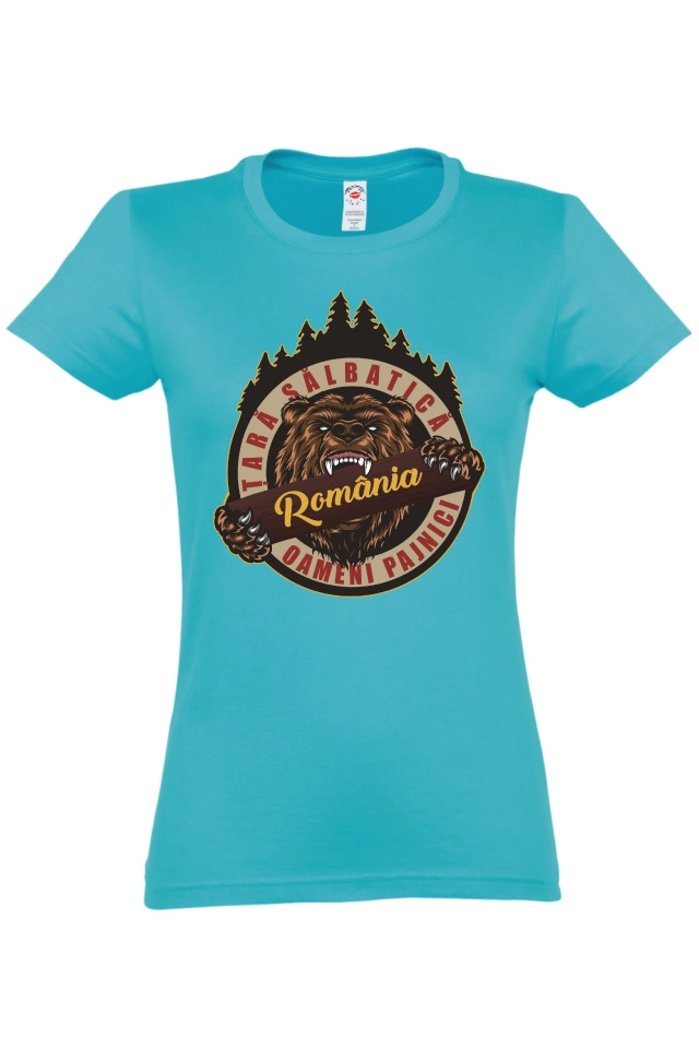 Tricou damă - România Țară Sălbatică