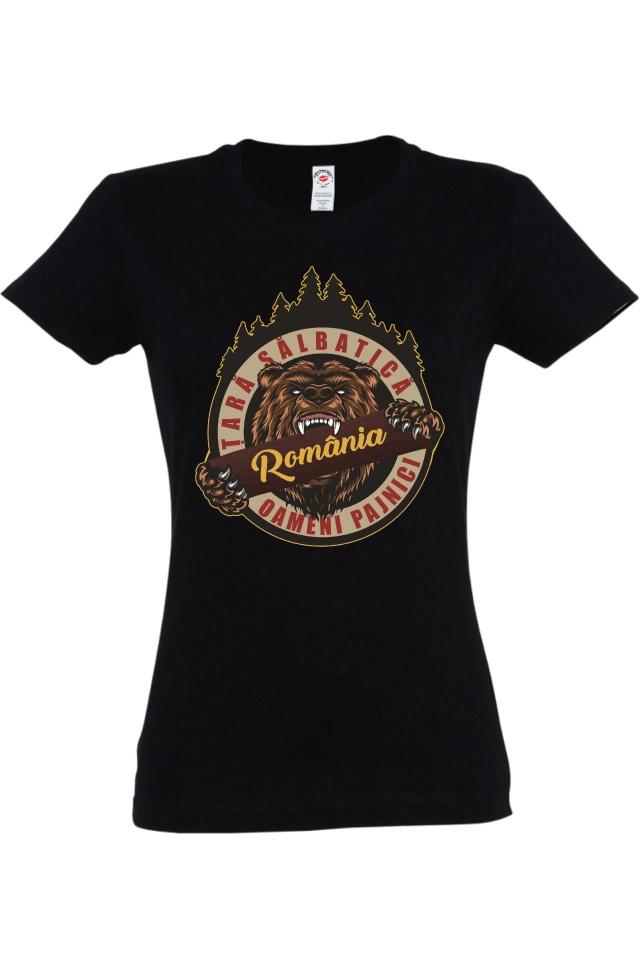 Tricou damă - România Țară Sălbatică