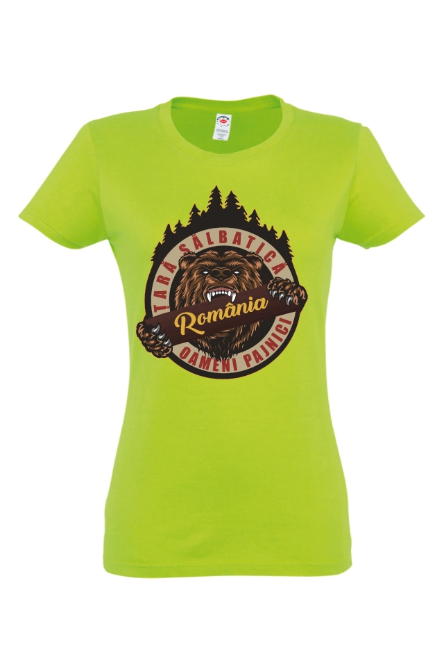 Tricou damă - România Țară Sălbatică