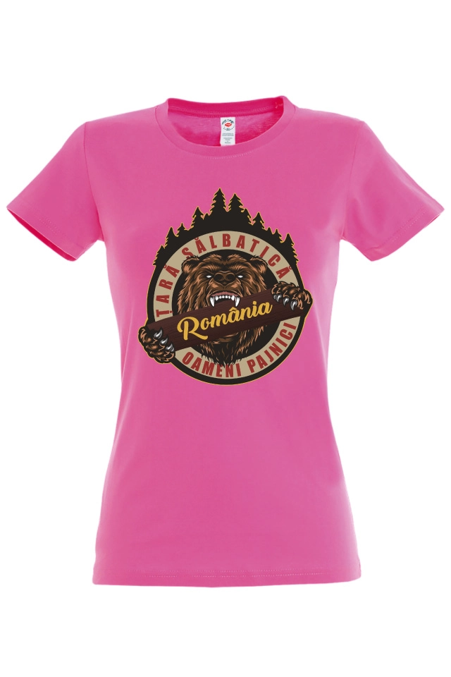 Tricou damă - România Țară Sălbatică