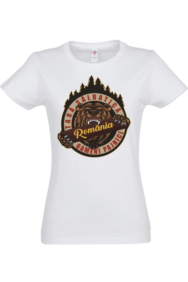 Tricou damă - România Țară Sălbatică