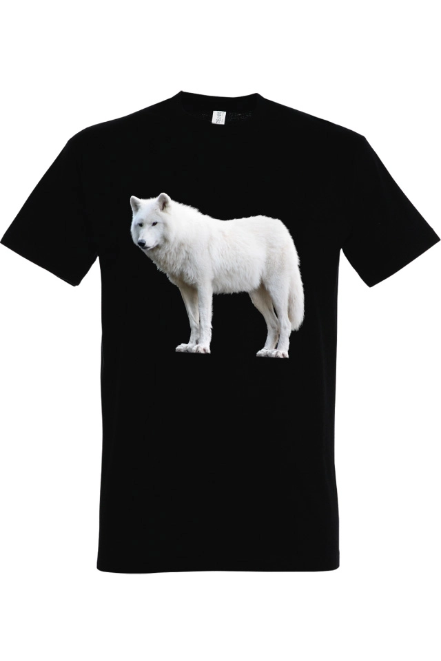 Tricou bărbat - Lup Alb