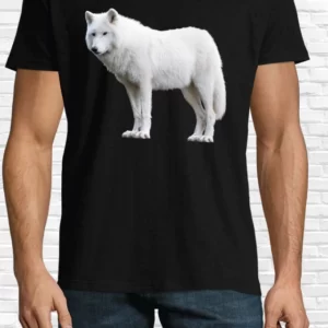 Tricou bărbat - Lup Alb