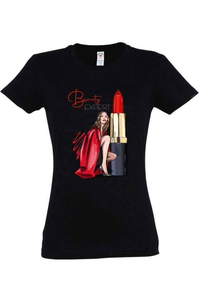 Tricou dama cu imprimeu Beauty Expert Tricou damă - Beauty Expert