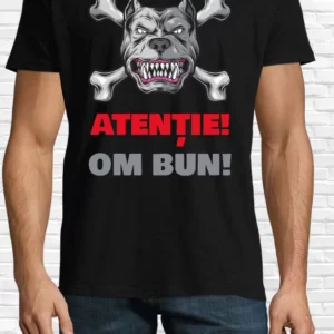 Tricou bărbat - Atenție! Om bun!