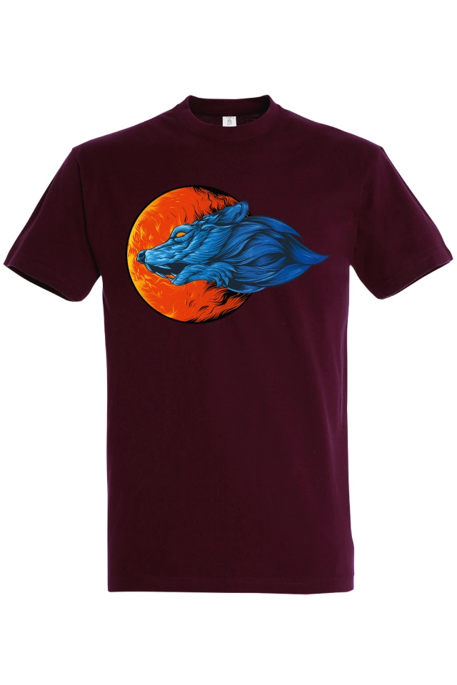 Tricou bărbat - Lup la apus