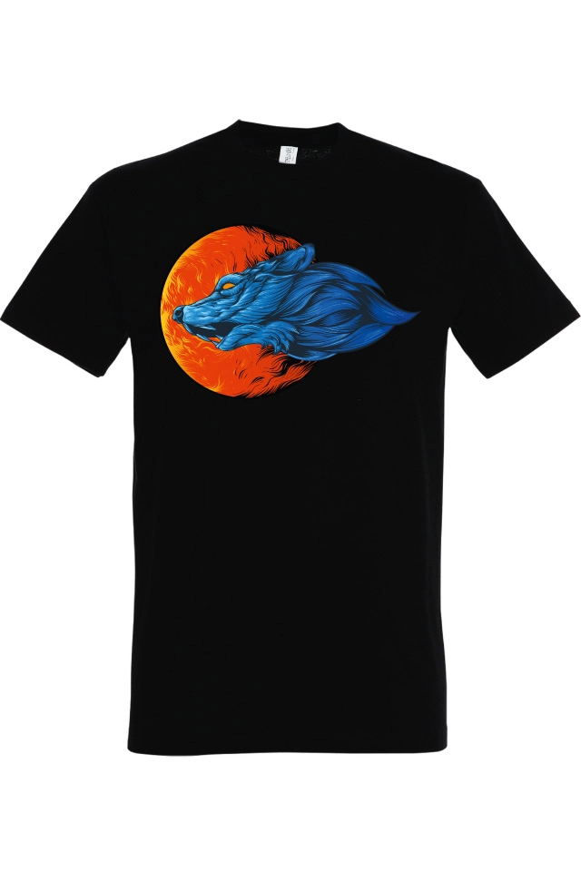 Tricou bărbat - Lup la apus