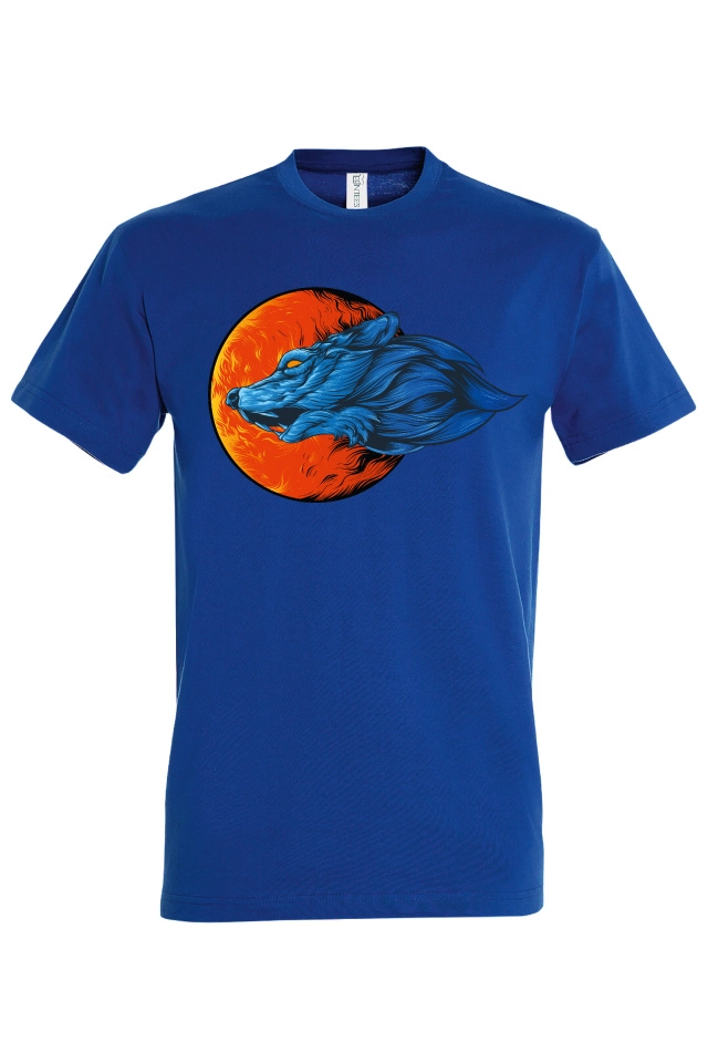 Tricou bărbat - Lup la apus