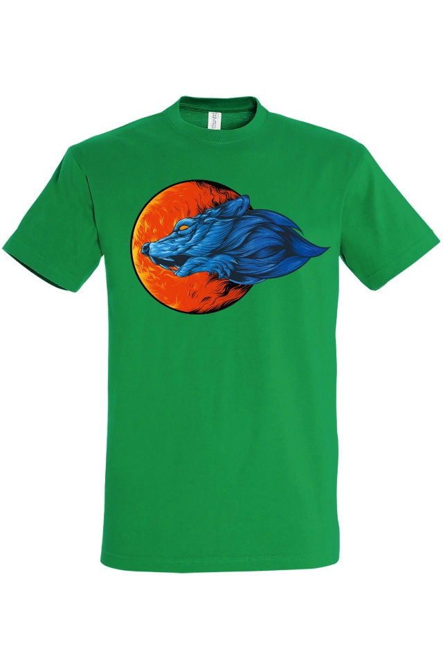 Tricou bărbat - Lup la apus