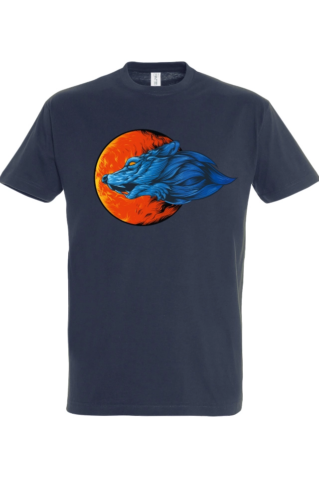 Tricou bărbat - Lup la apus