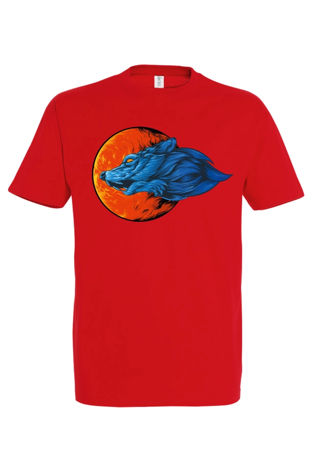 Tricou bărbat - Lup la apus