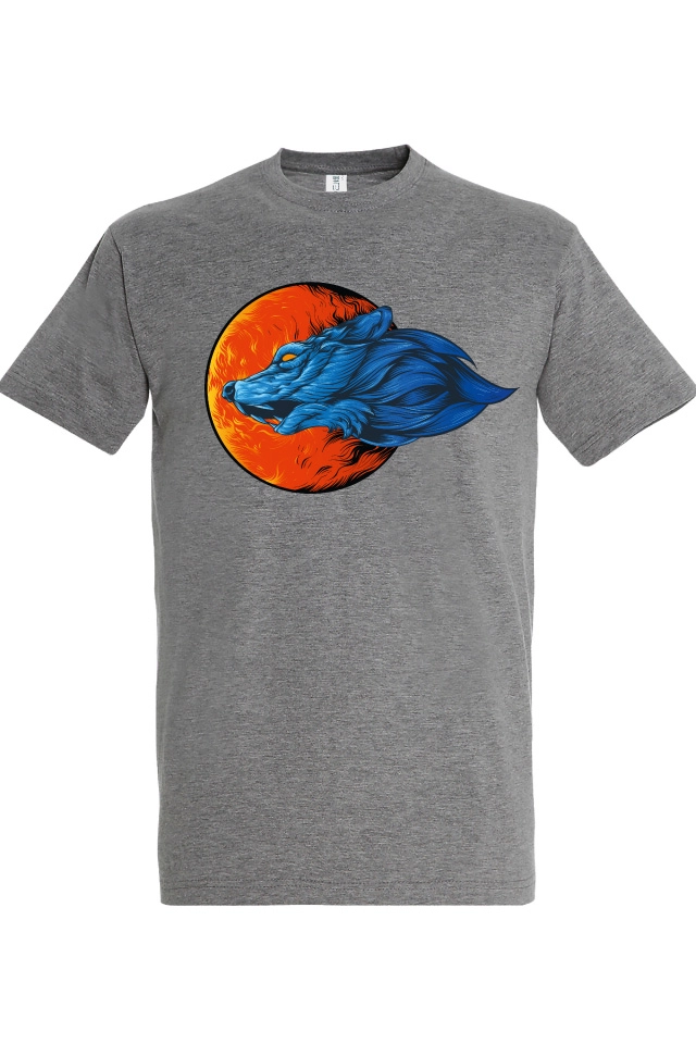 Tricou bărbat - Lup la apus
