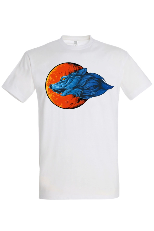 Tricou bărbat - Lup la apus