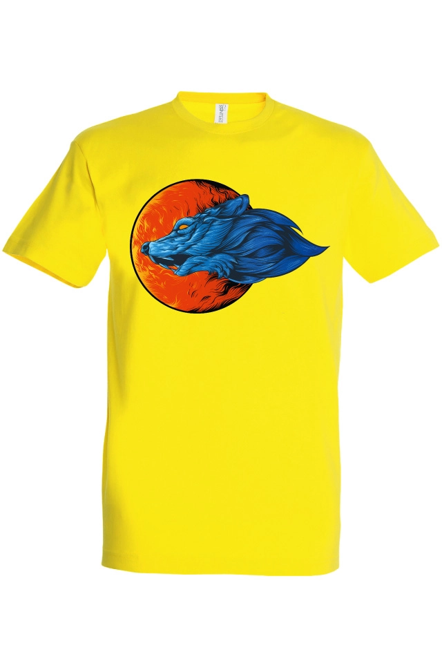 Tricou bărbat - Lup la apus