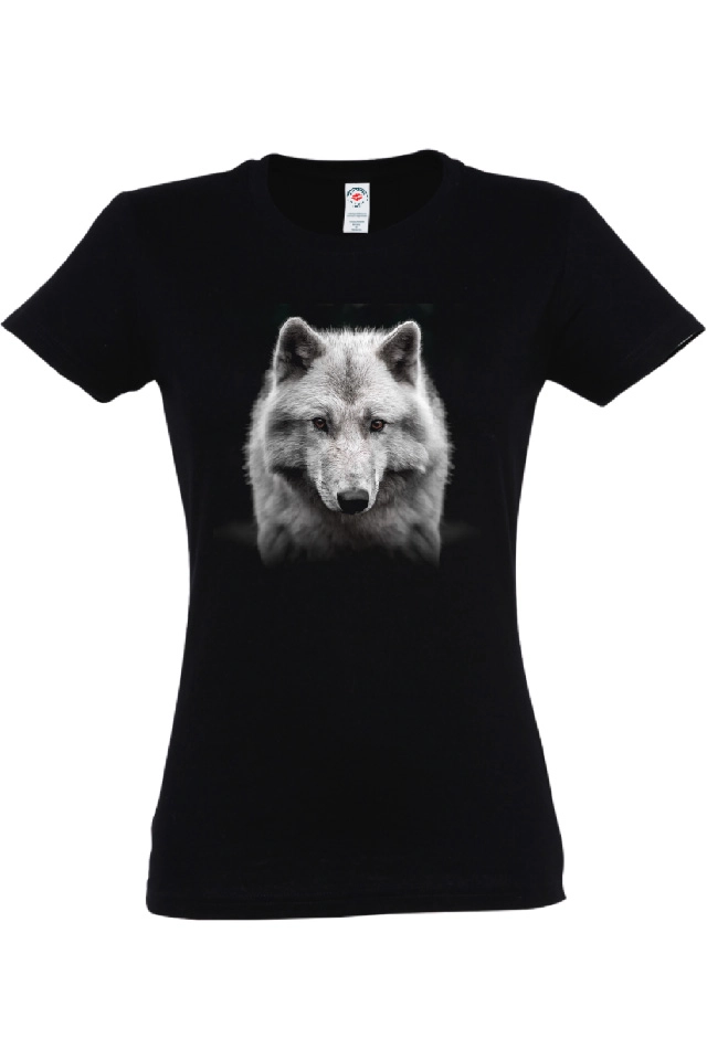 Tricou damă - Lup Alb