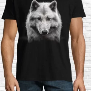 Tricou bărbat - Lup Alb