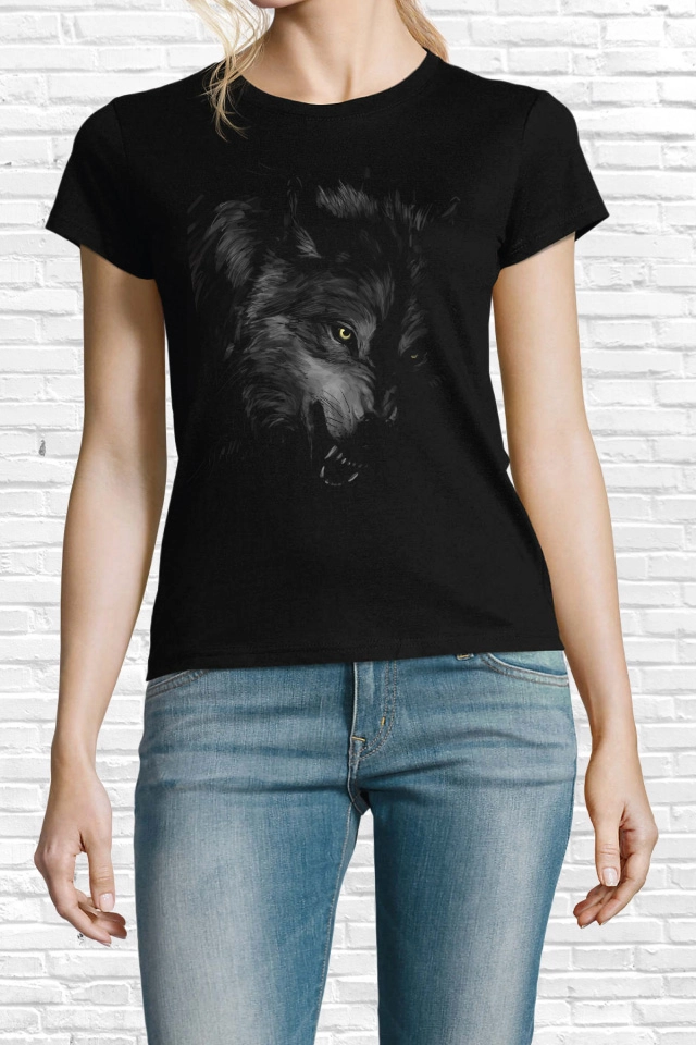 Tricou damă - Wolf