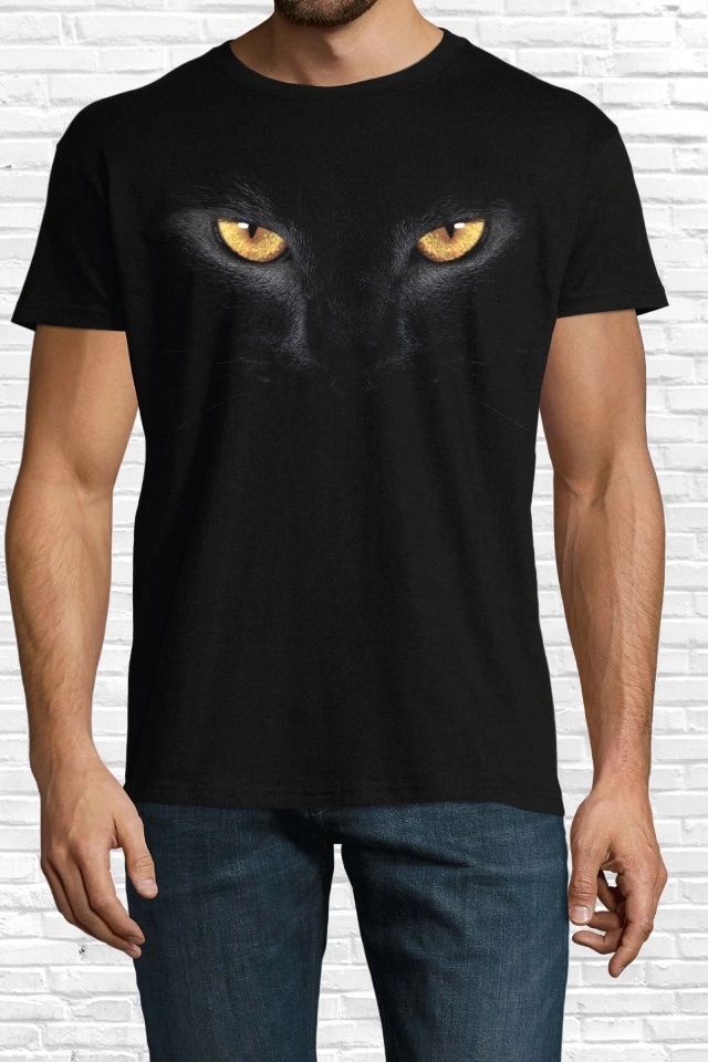 Tricou bărbat - Privire de felină