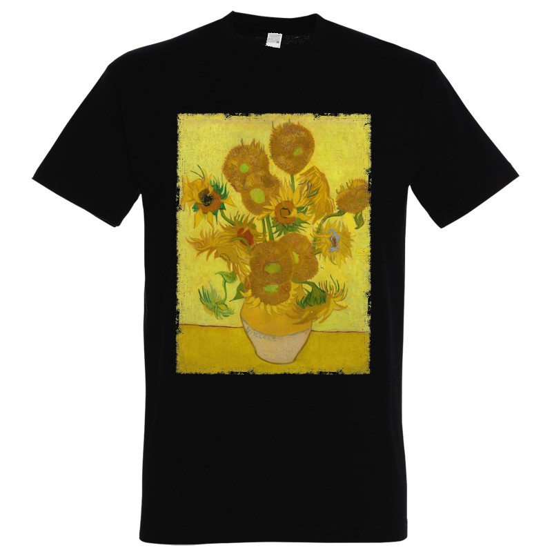 Tricou bărbat - Floarea soarelui de van Gogh